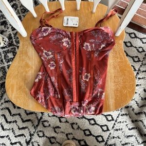 Free People Tank/Corset